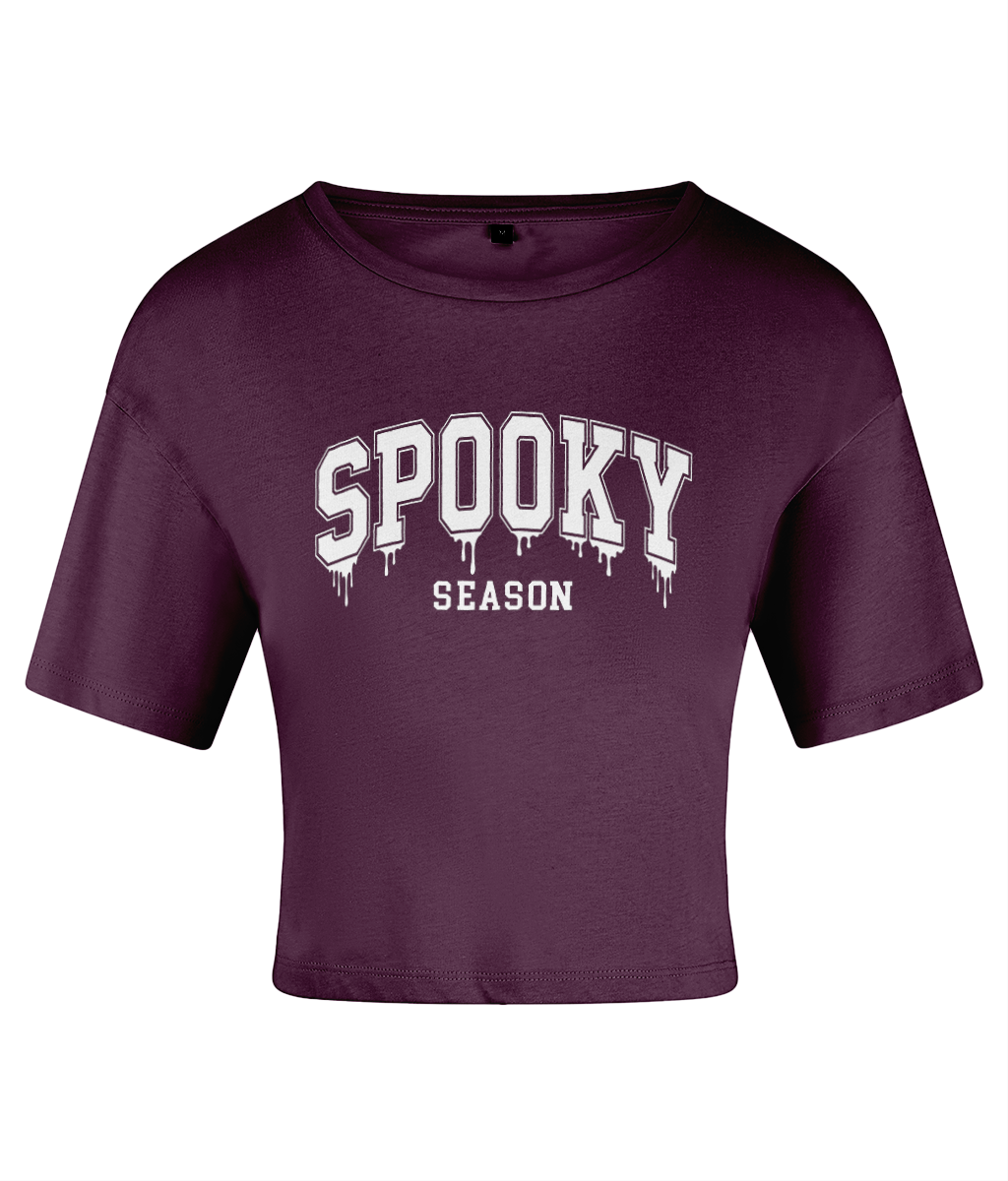 Spooky Season - Women's Cropped T-Shirt