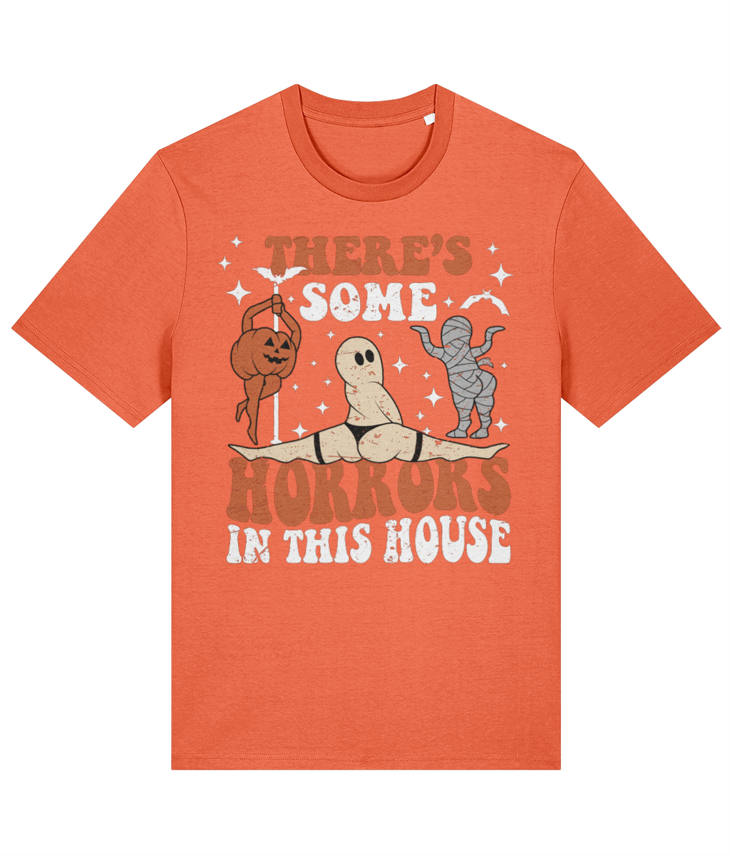 Horrors In The House - Cotton T-Shirt Unisex