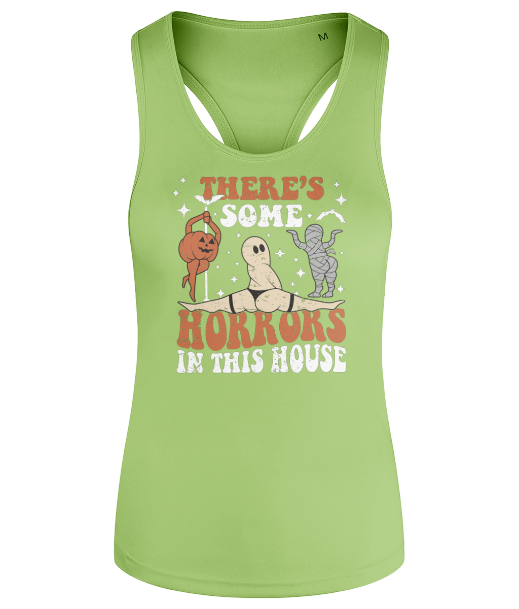 Horrors In The House - Women's Active Racerback Vest