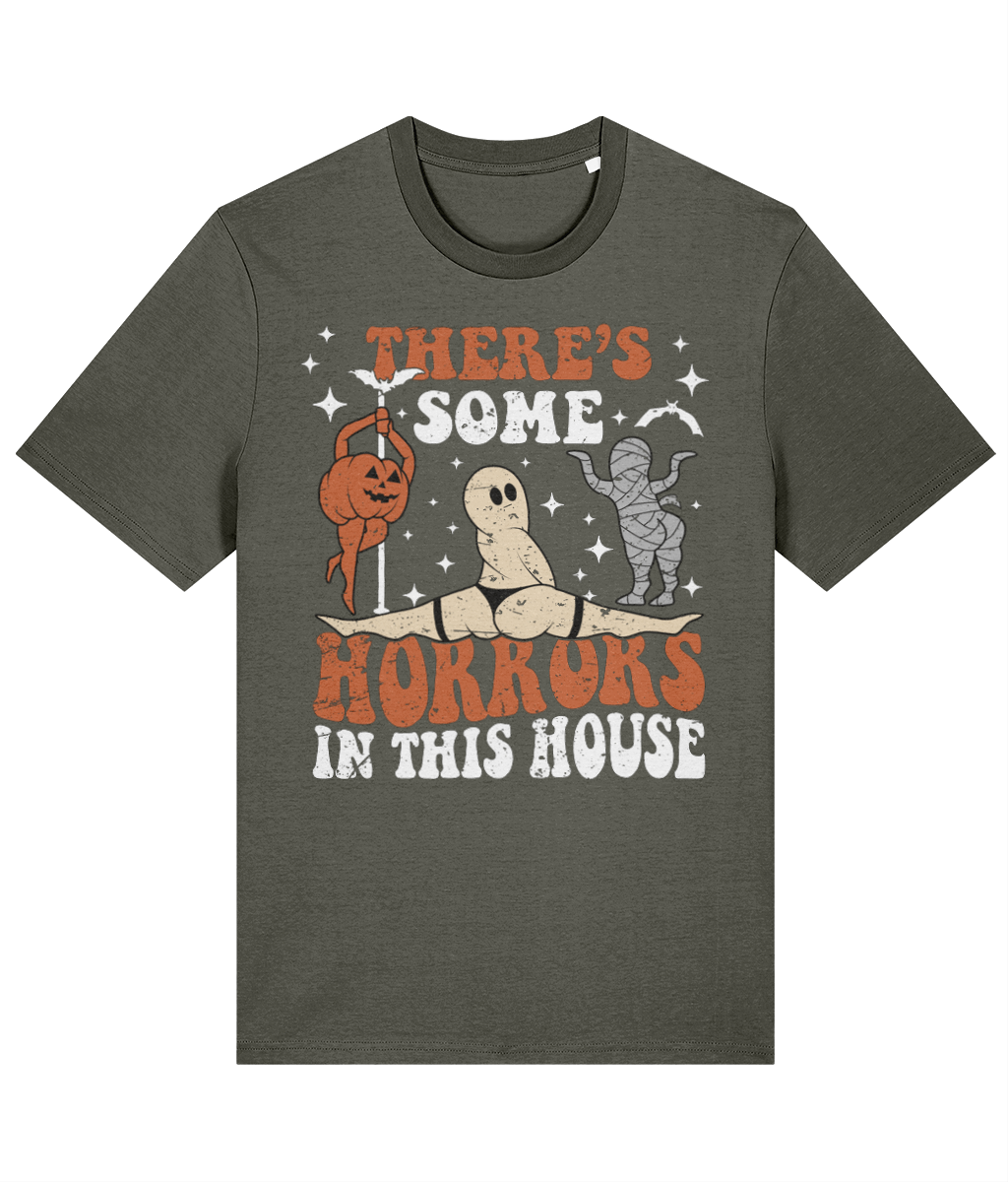 Horrors In The House - Cotton T-Shirt Unisex