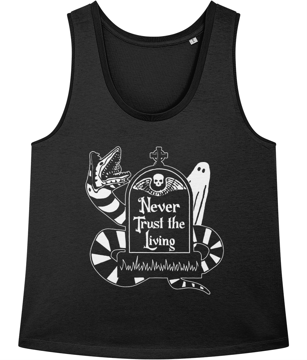 Never Trust The Living - Women's Cotton Vest