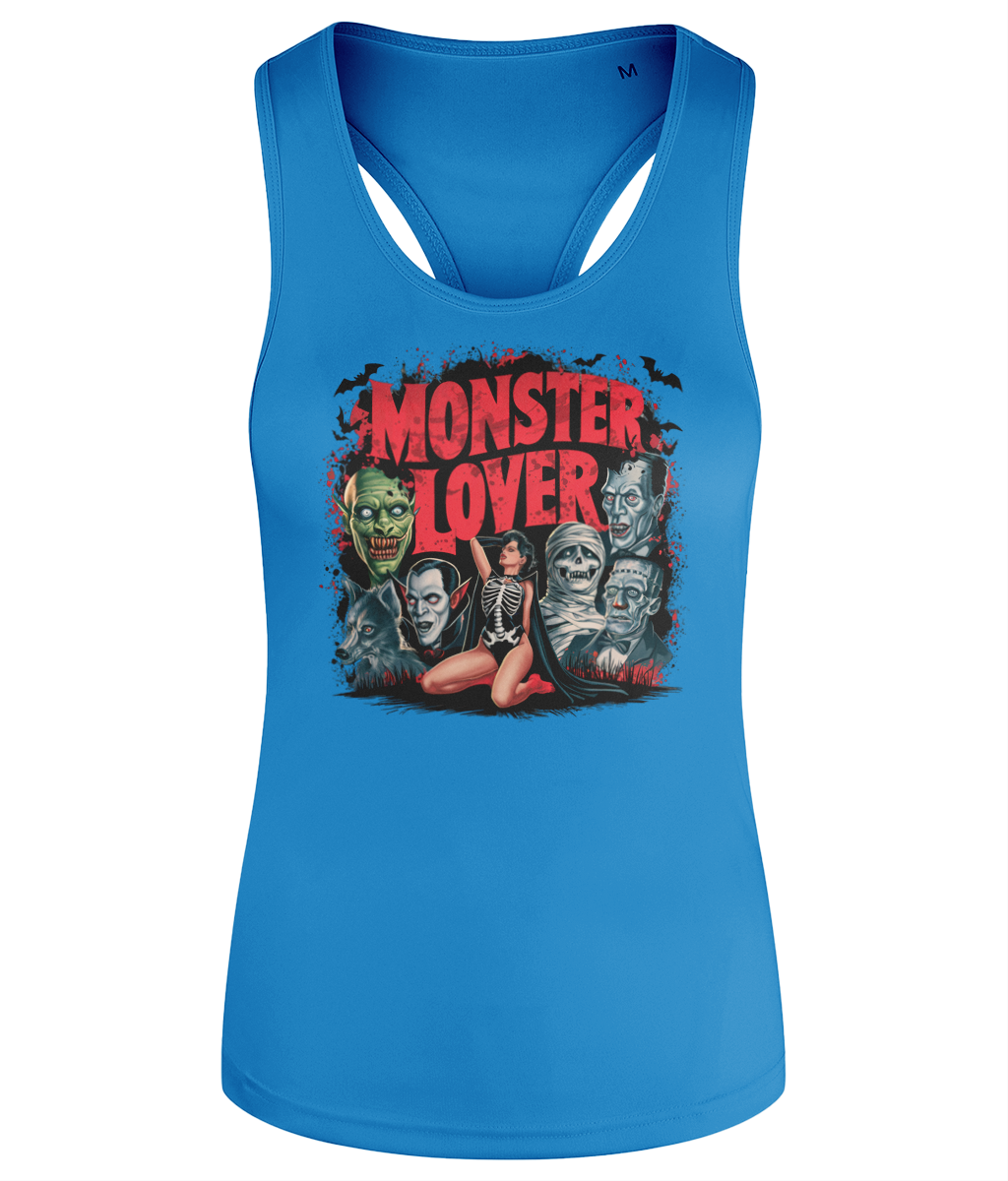 Monster Lover - Women's Active Racerback Vest