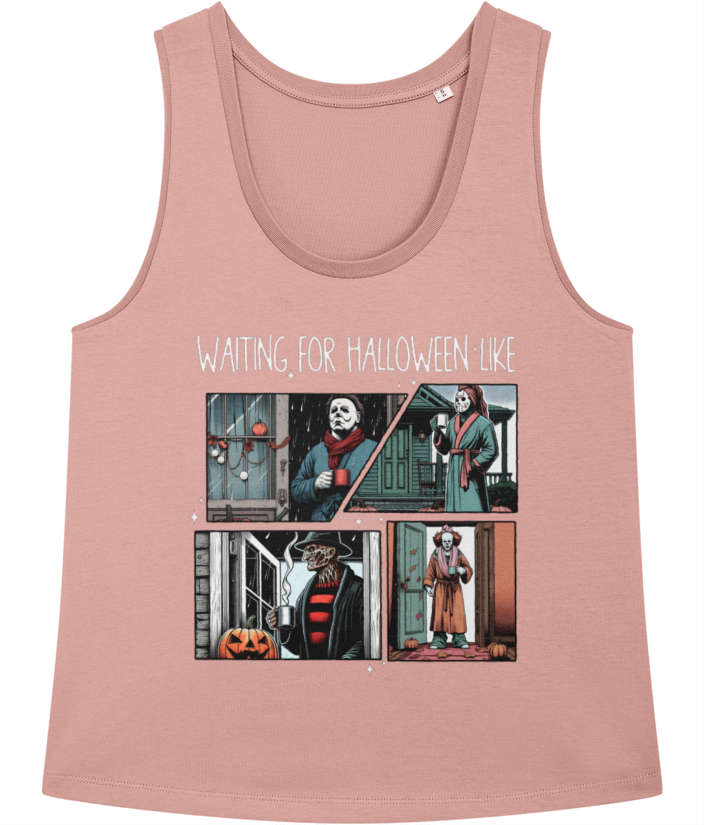 Waiting for Halloween - Women's Cotton Vest