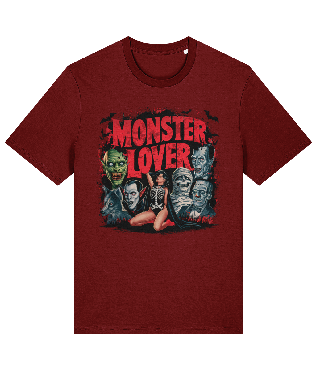 Monster Lover - Cotton T-Shirt Unisex