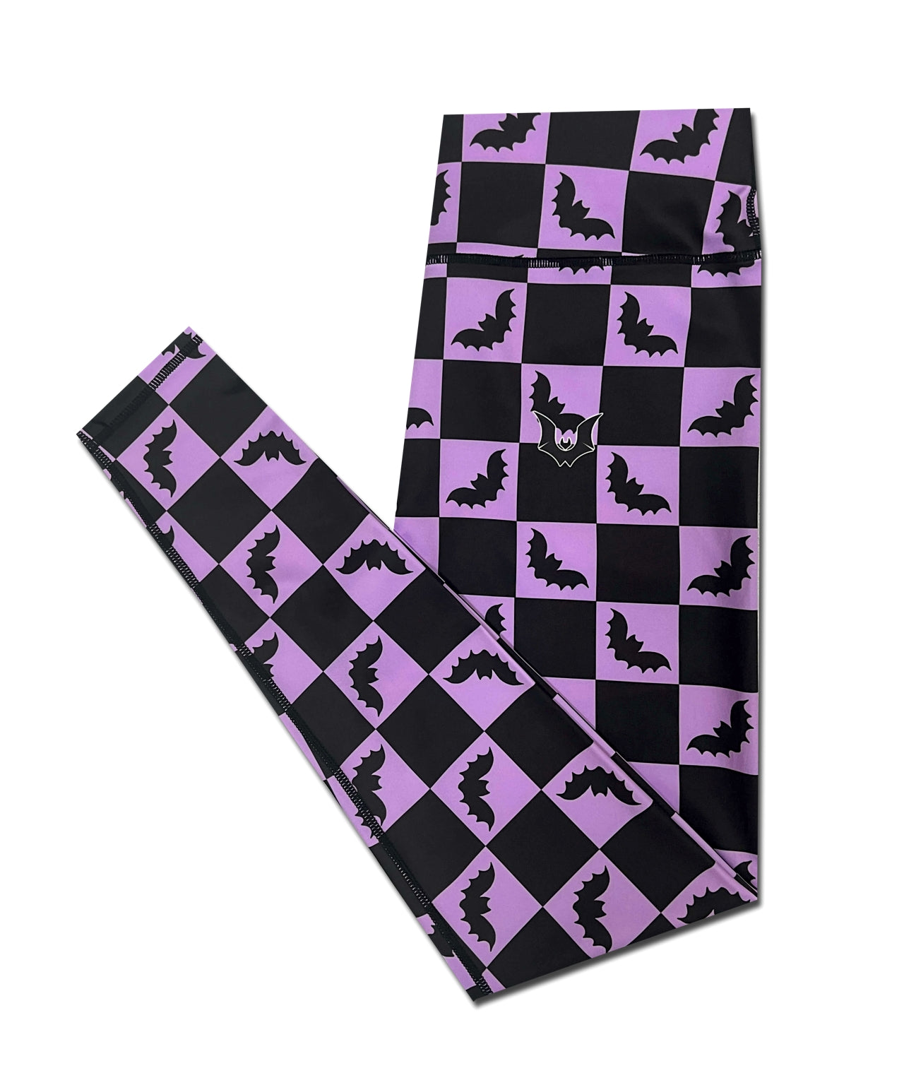 Checkered Bats - Full Length Leggings