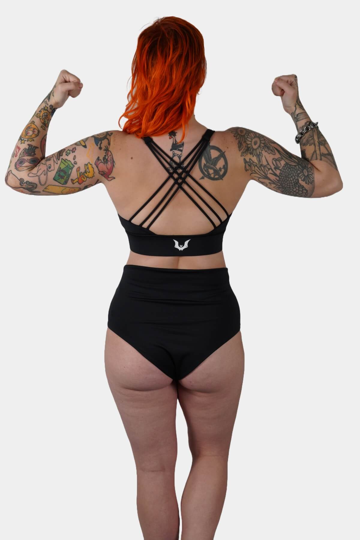 Dead Inside Gothica Black - Crop Top