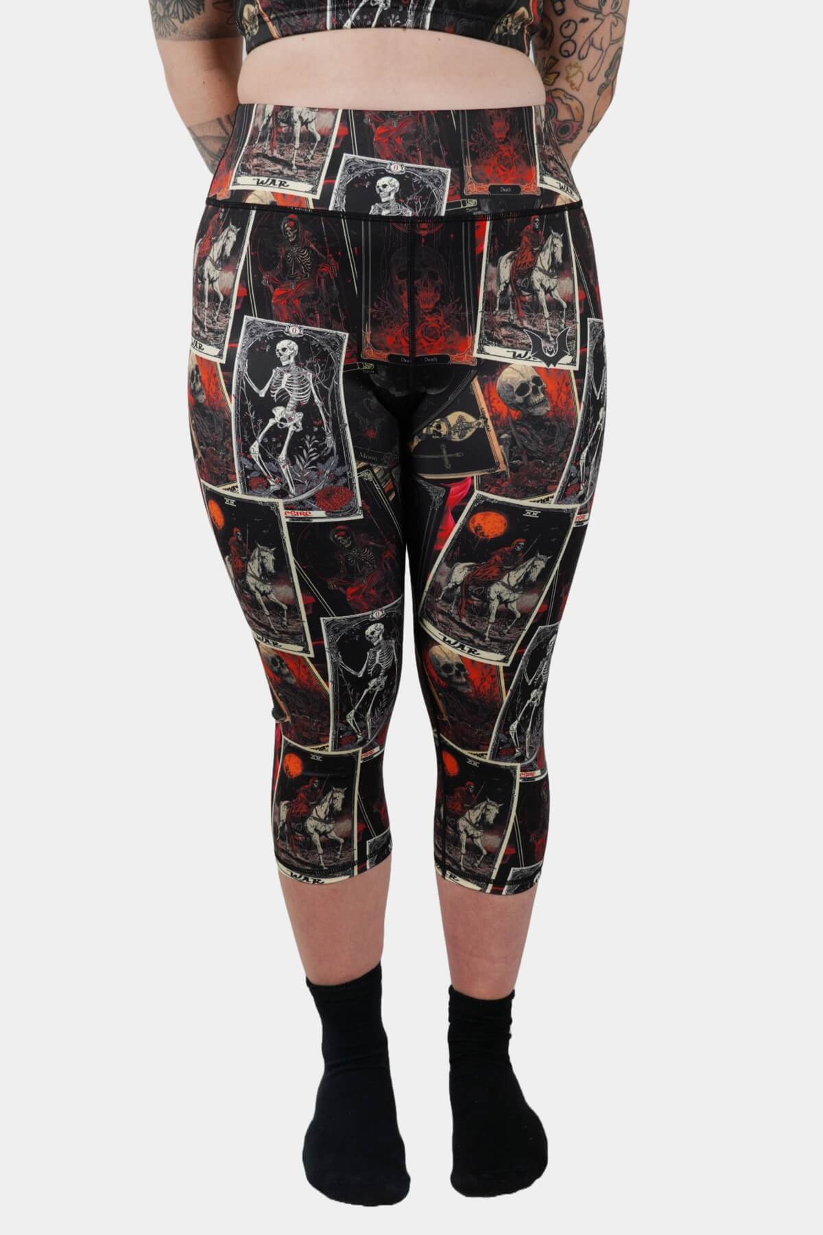 Death By Cards - Capri Legging