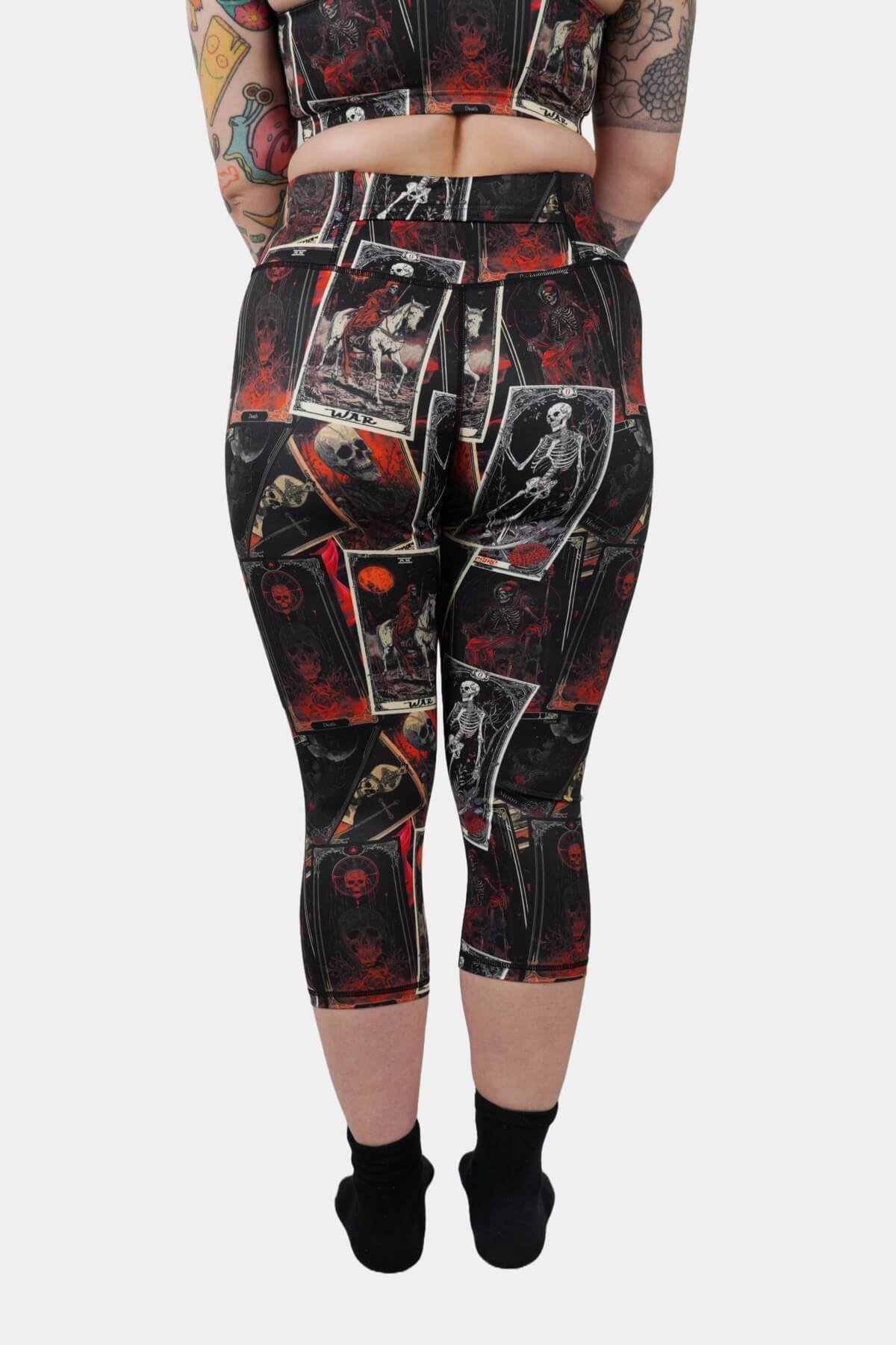 Death By Cards - Capri Legging