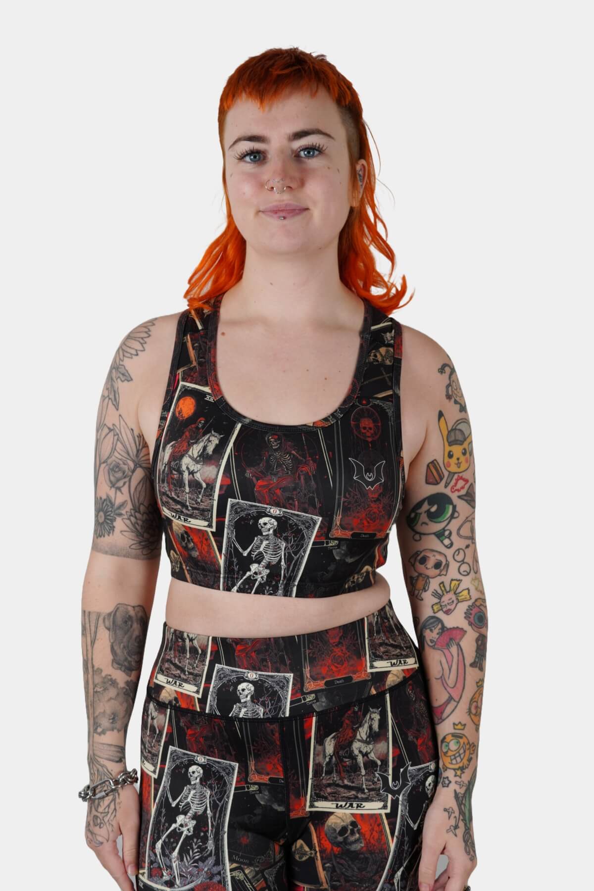 Death By Cards - Crop Top