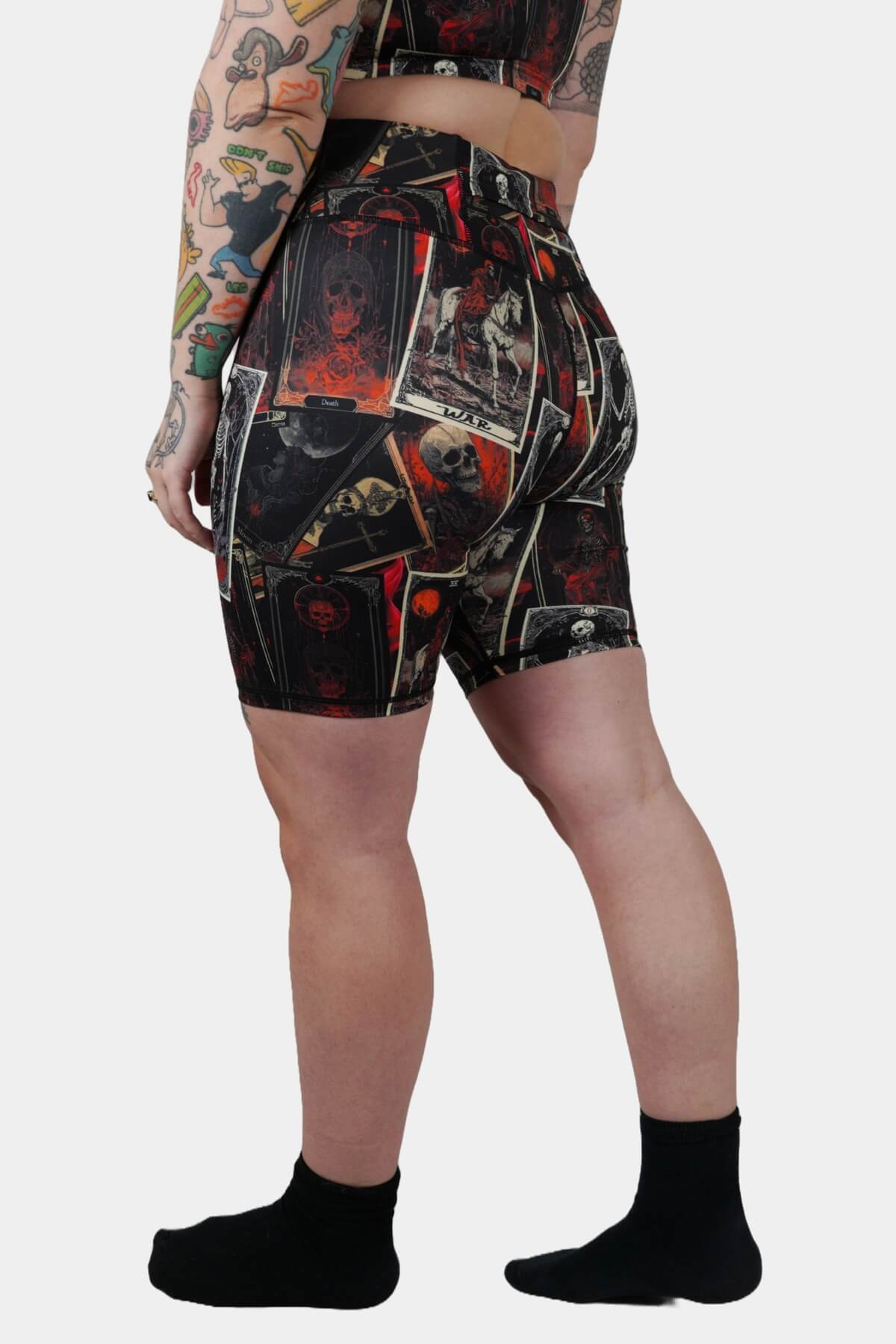 Death By Cards - Cycle Shorts