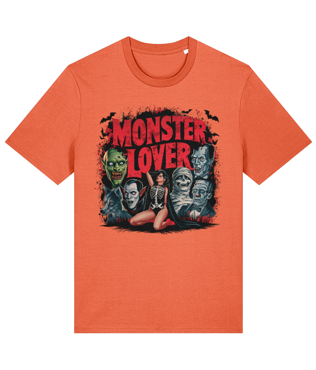 Monster Lover - Cotton T-Shirt Unisex