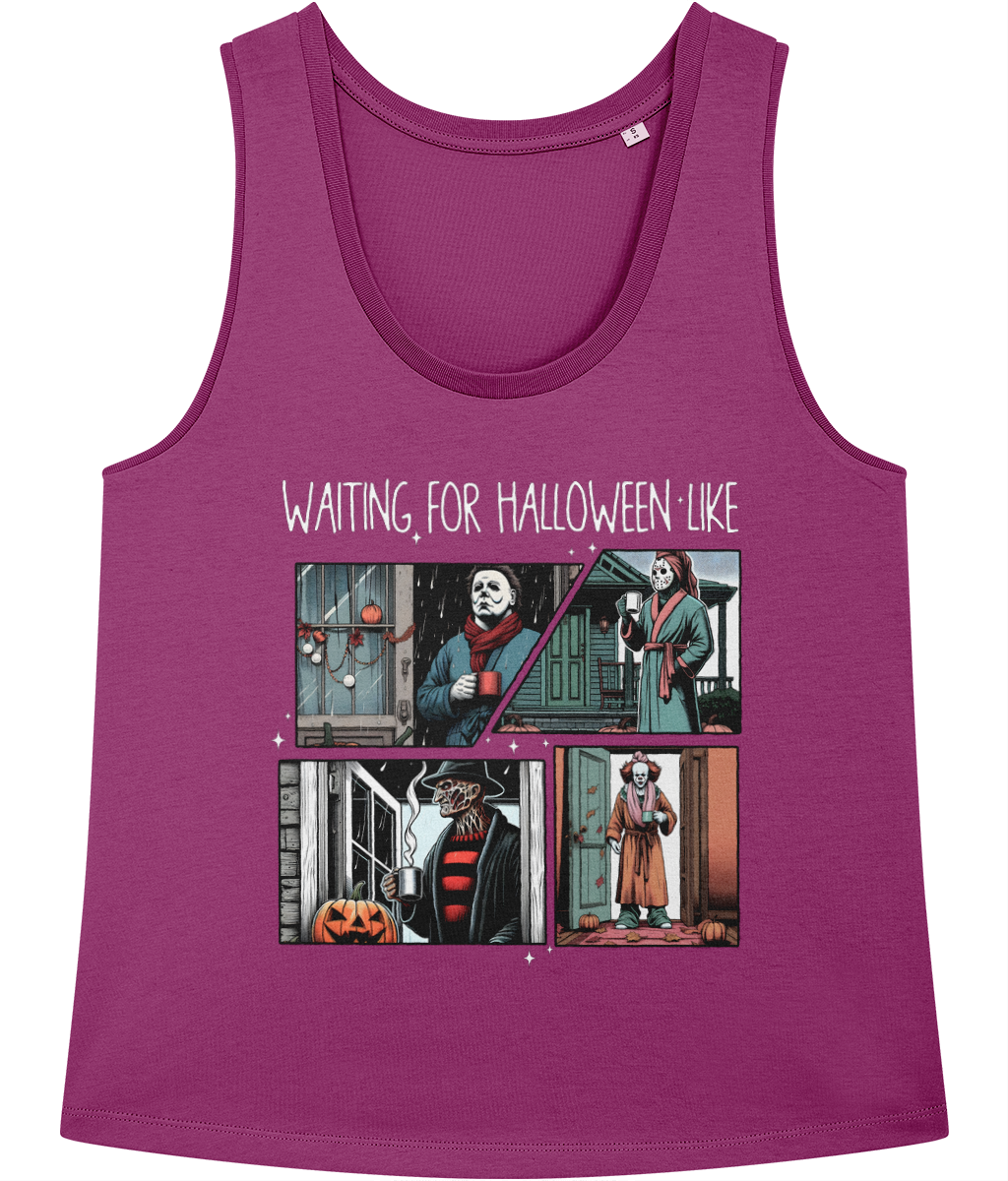 Waiting for Halloween - Women's Cotton Vest