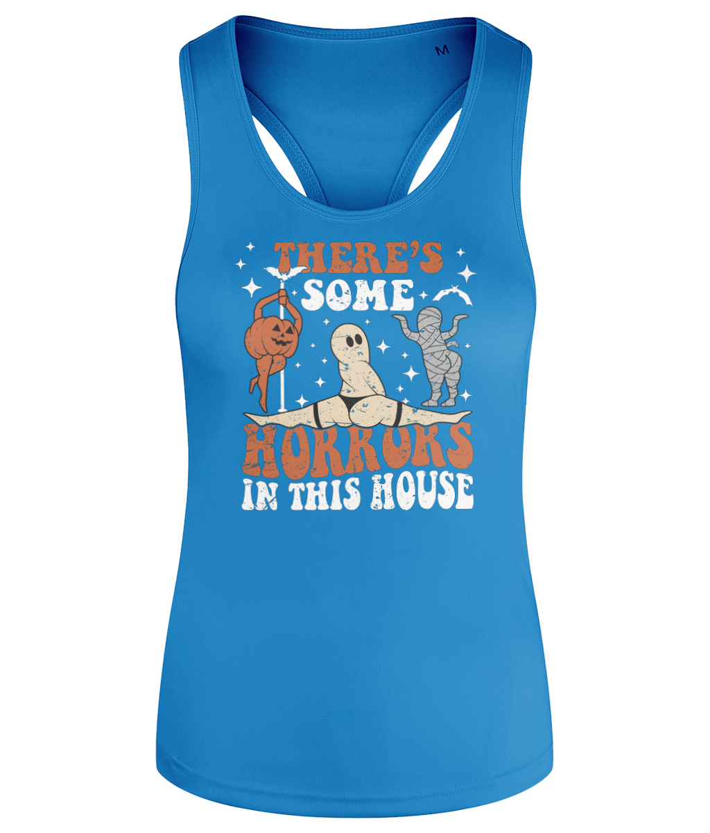 Horrors In The House - Women's Active Racerback Vest