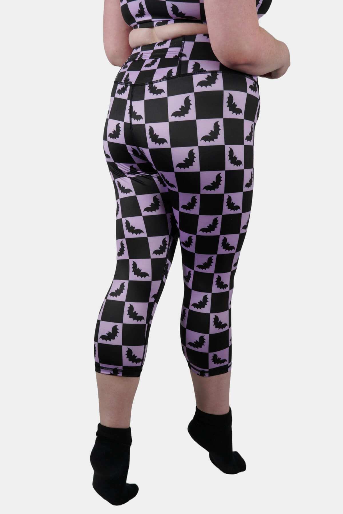 Checkered Bats - Capri Legging