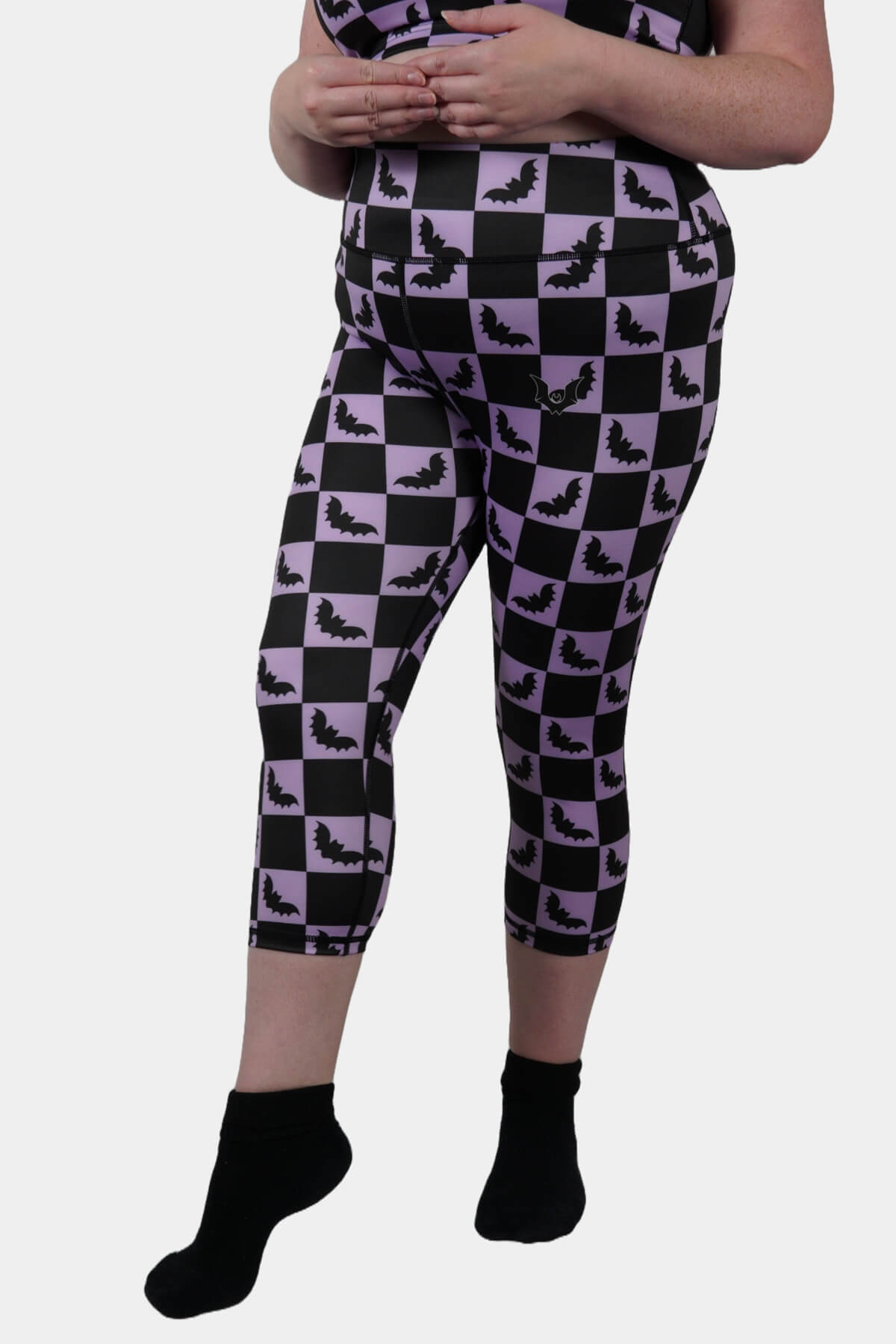 Checkered Bats - Capri Legging