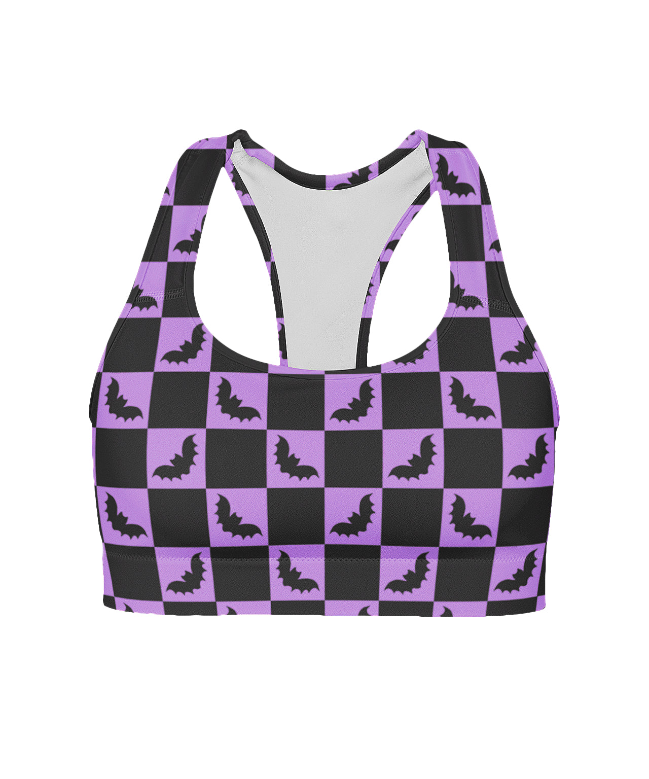 Checkered Bats - Crop Top