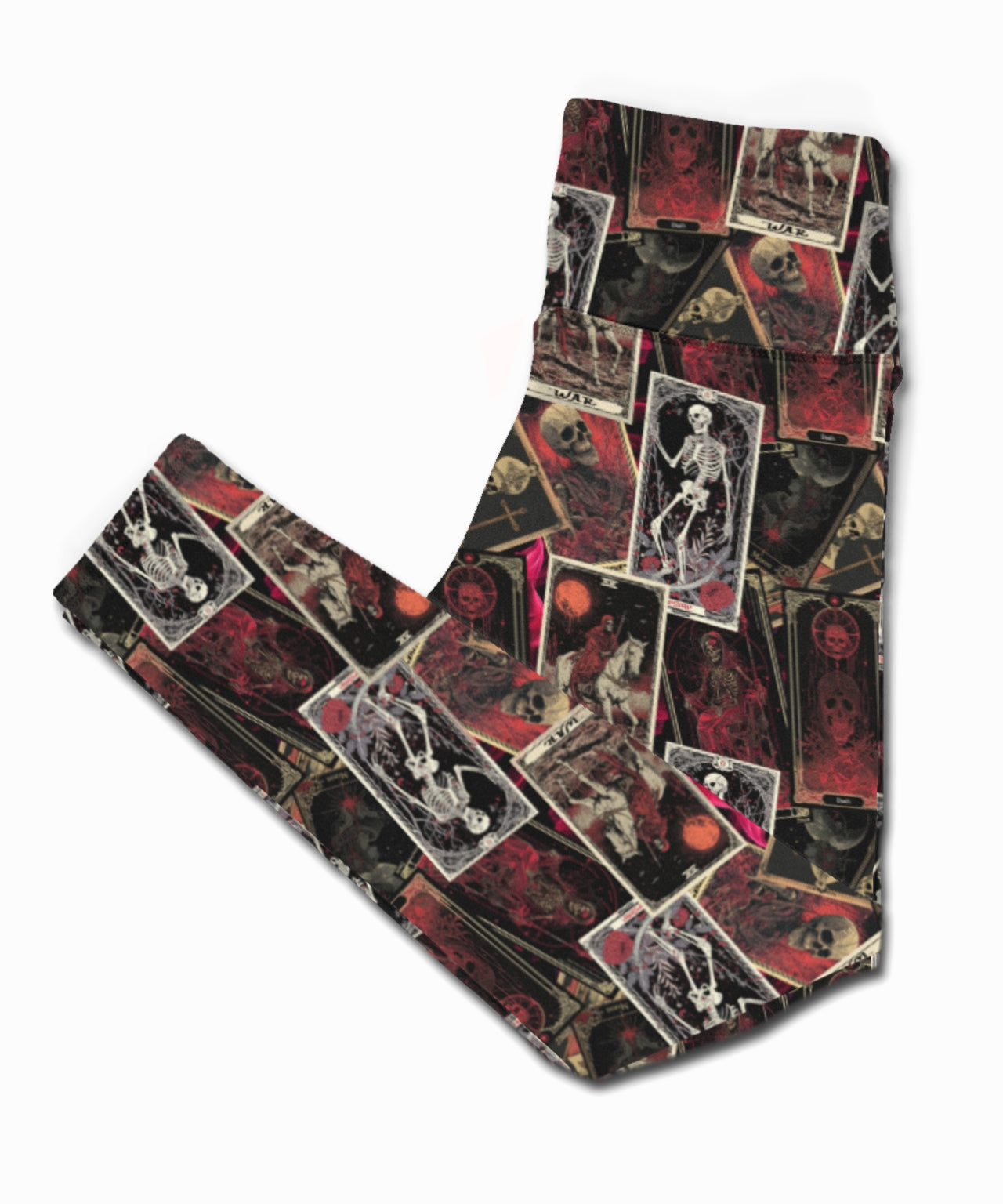 Death By Cards - Side Pocket Leggings