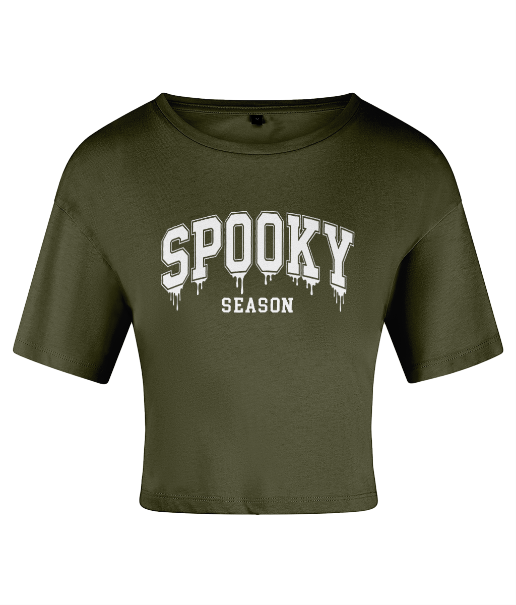 Spooky Season - Women's Cropped T-Shirt