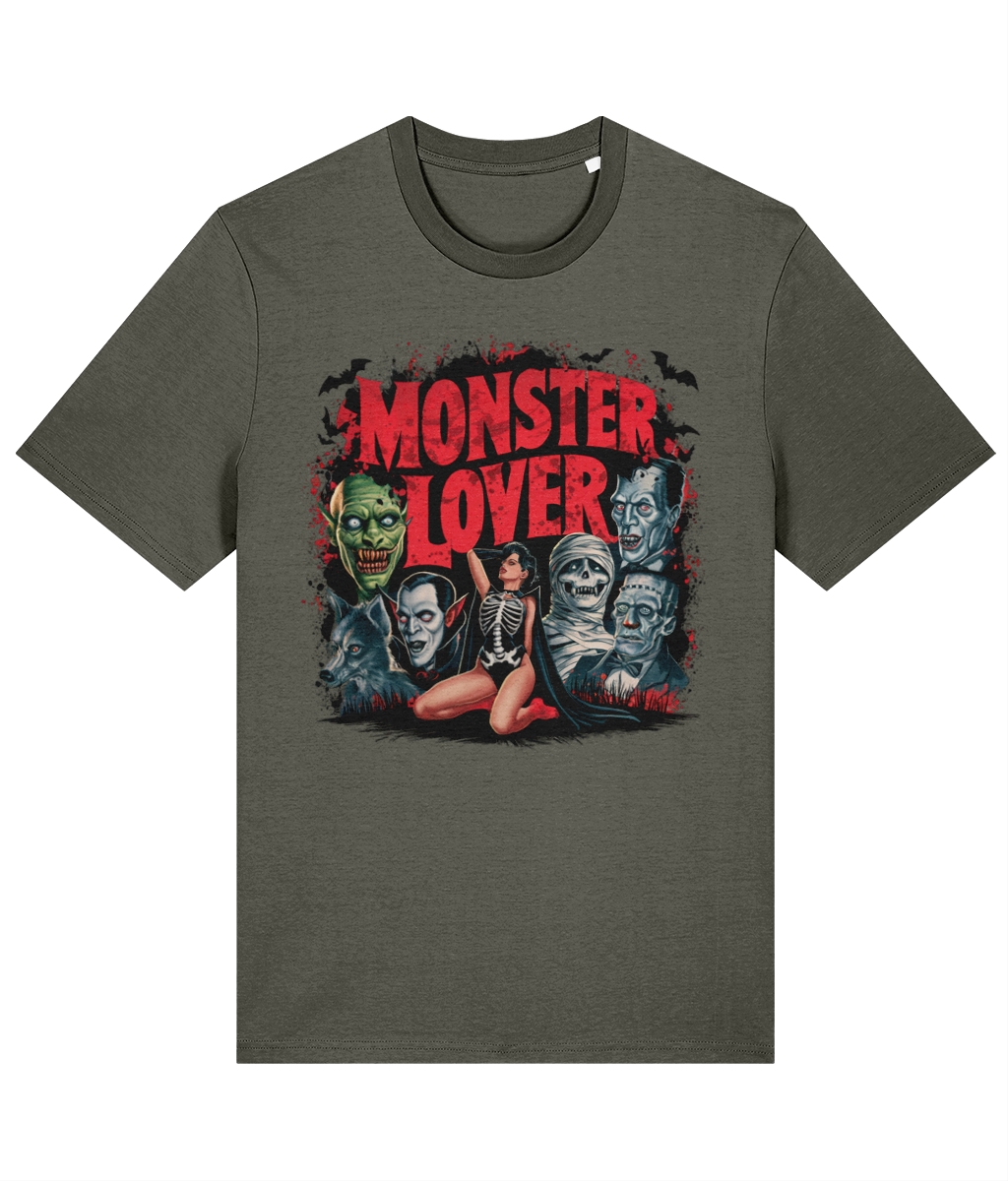 Monster Lover - Cotton T-Shirt Unisex