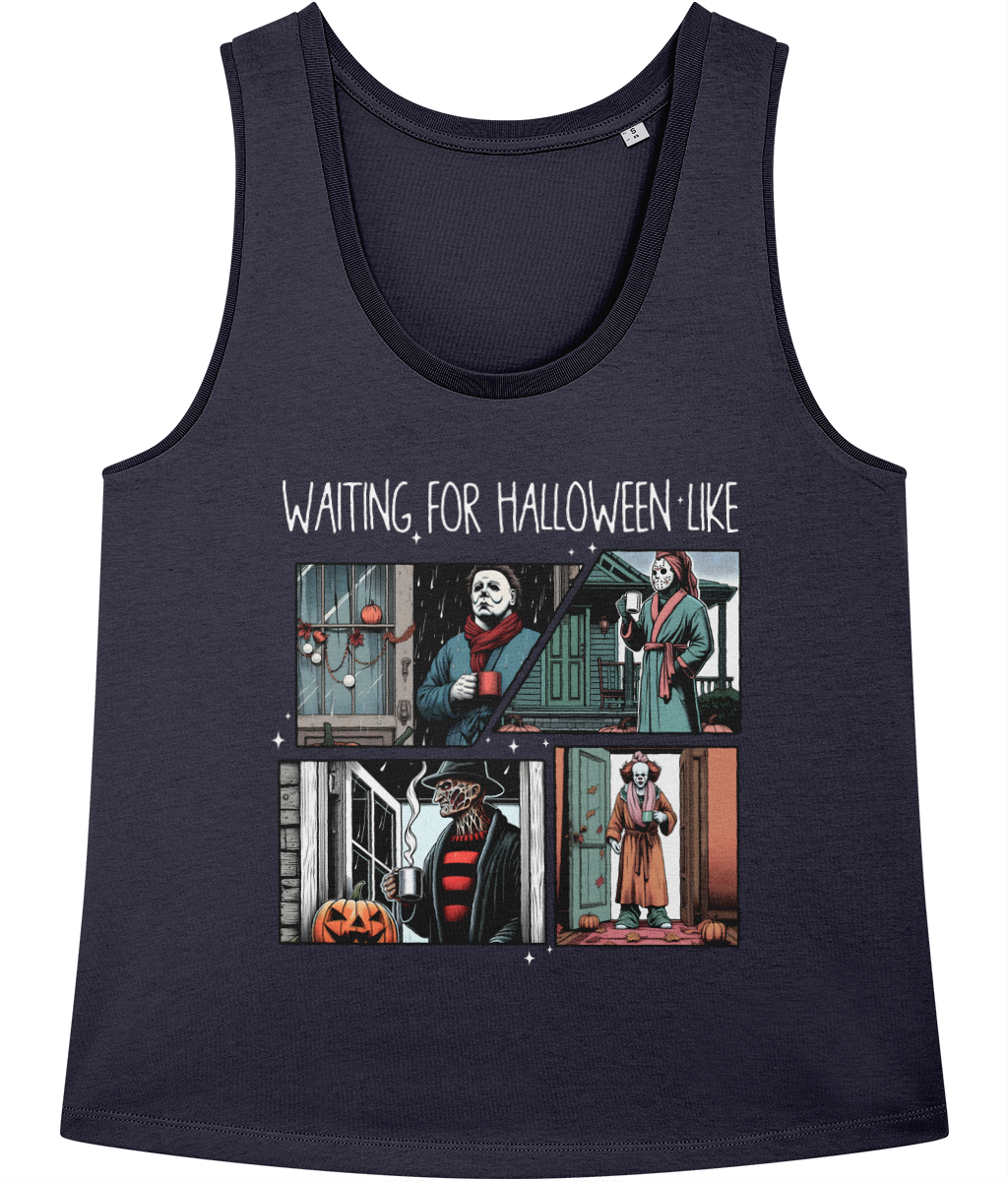 Waiting for Halloween - Women's Cotton Vest