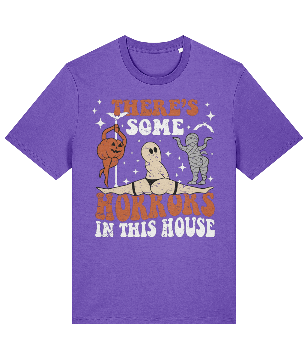 Horrors In The House - Cotton T-Shirt Unisex